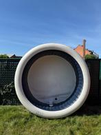 Intex PureSpa jacuzzi 4-6 personen, Tuin en Terras, Ophalen, Gebruikt, Afdekzeil, Opblaasbaar