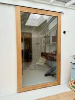 Glazen schuifdeur, Doe-het-zelf en Bouw, Raamkozijnen en Schuifdeuren, 150 tot 225 cm, Gebruikt, Hout, Ophalen