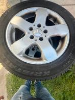 Set winterbanden op alu velgen org Mercedes w211, Auto-onderdelen, Ophalen, Gebruikt, 16 inch, Winterbanden