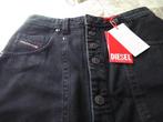 NIEUWE LANGE JEANSROK MERK DIESEL - SMALL, Kleding | Dames, Rokken, Diesel, Ophalen of Verzenden, Nieuw, Zwart
