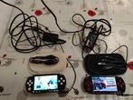 2 PSP met 700 games op. Enkel met kabel batterij werkt niet, Ophalen of Verzenden, PSP