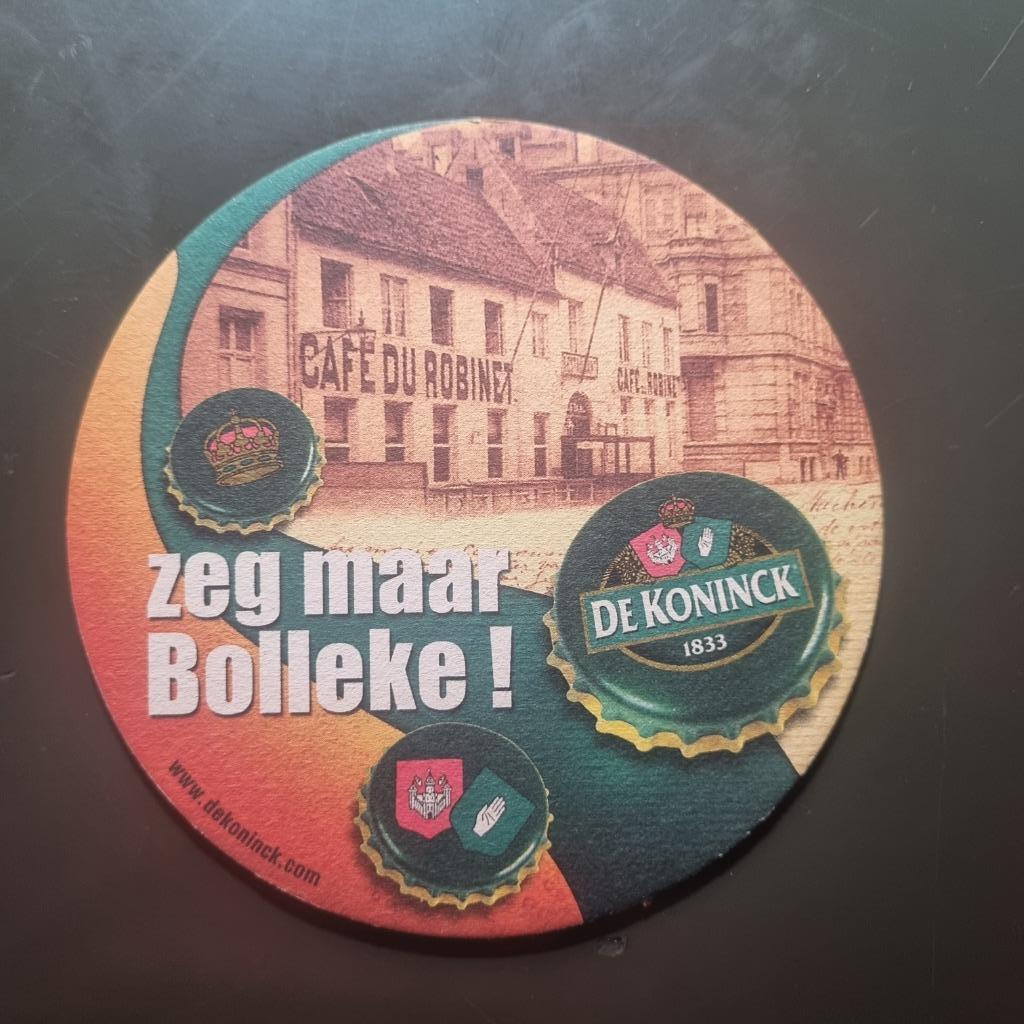 Sous Bock De Koninck (modèle 30), Enlèvement ou Envoi, Utilisé, Sous-bock, De Koninck