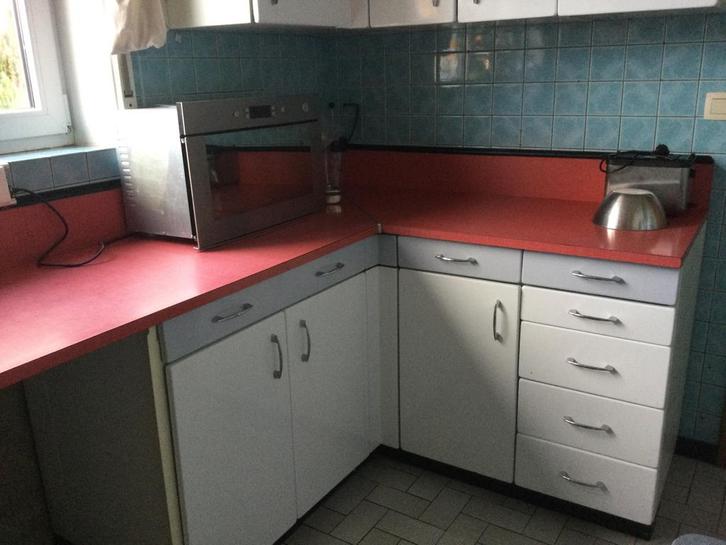 Keuken in metaal, Huis en Inrichting, Keuken | Servies, Gebruikt, Ophalen