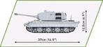 COBI E 100 Gepantserde Tank SNELLE GRATIS LEVERING, Tank, -, Verzenden, -
