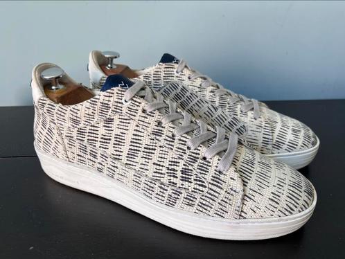 Floris van Bommel sneakere maat 7 / 41, Kleding | Heren, Schoenen, Zo goed als nieuw, Sneakers, Wit, Ophalen of Verzenden