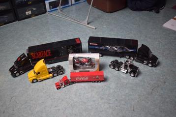 Lot rommelmarkt speelgoed miniatuur vrachtwagen coca cola beschikbaar voor biedingen