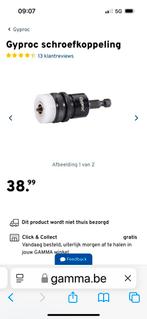 gyproc schroefkoppling, Enlèvement, Neuf