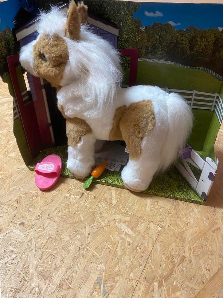 Interactief paard, Kinderen en Baby's, Speelgoed | Knuffels en Pluche, Zo goed als nieuw, Paard, Ophalen