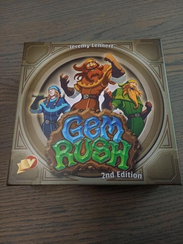 gemrush, Hobby en Vrije tijd, Gezelschapsspellen | Bordspellen, Nieuw, Een of twee spelers, Drie of vier spelers, Vijf spelers of meer