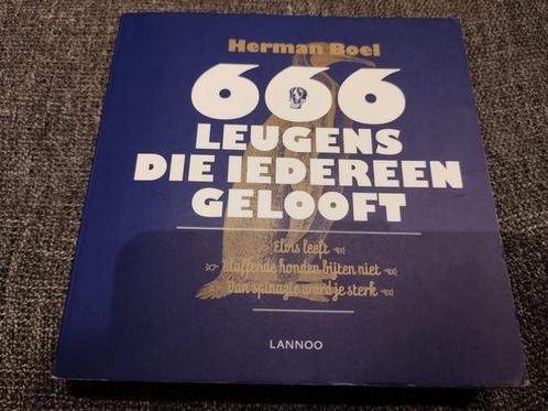 Boek: 666 leugens die iedereen gelooft, Boeken, Overige Boeken, Gelezen, Ophalen of Verzenden