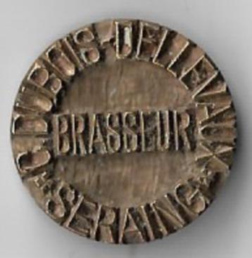 Unieke oude stempel BRASSEUR C. DUBOIS-DELLEVAUX *SERAING* beschikbaar voor biedingen
