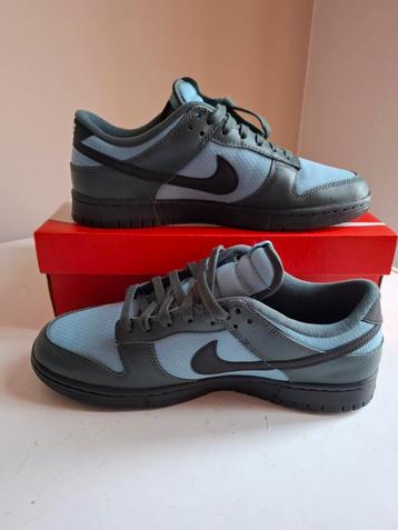 Nike Dunk Low Vintage Vert/Denim Turquoise/Anthracite/Noir, Enlèvement ou Envoi, Nike, Comme neuf, Bleu