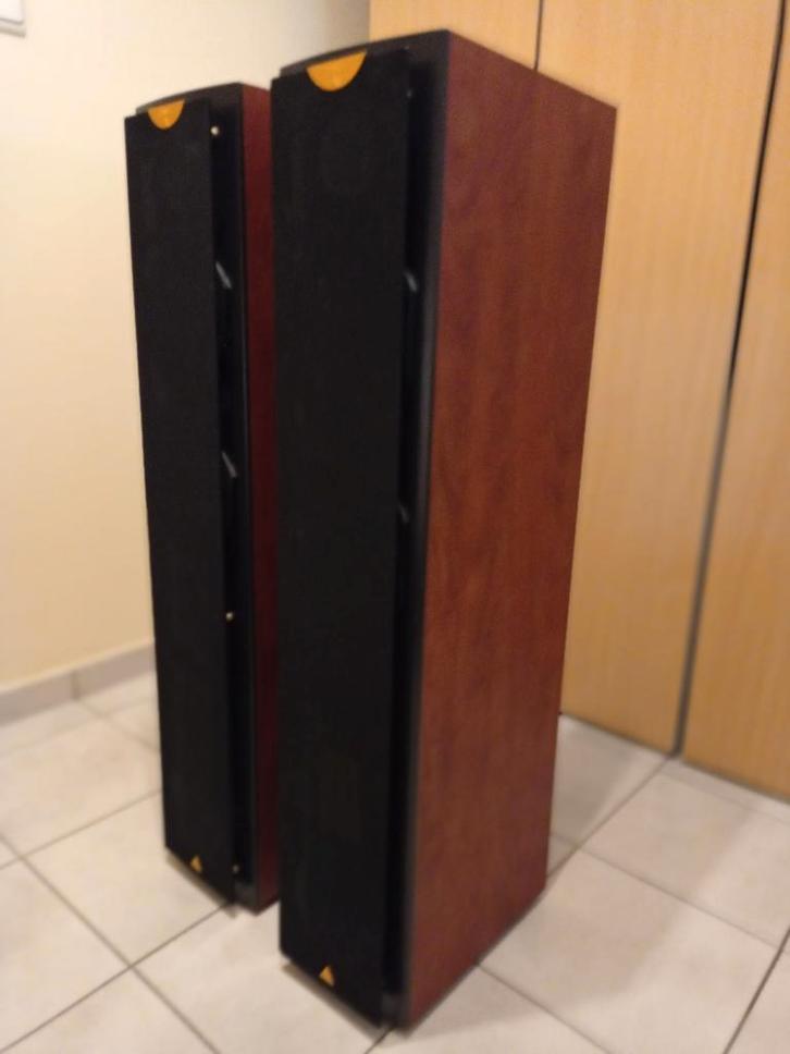 Luidsprekerboxen Triangle, Audio, Tv en Foto, Luidsprekerboxen, Zo goed als nieuw, Front, Rear of Stereo speakers, 60 tot 120 watt