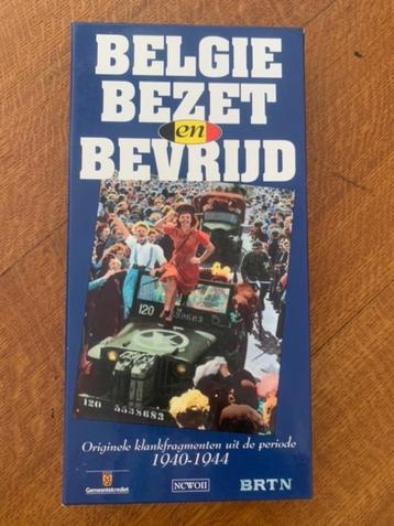 België Bezet en Bevrijd (Compleet doos met 4 CD's) - 1994 disponible aux enchères