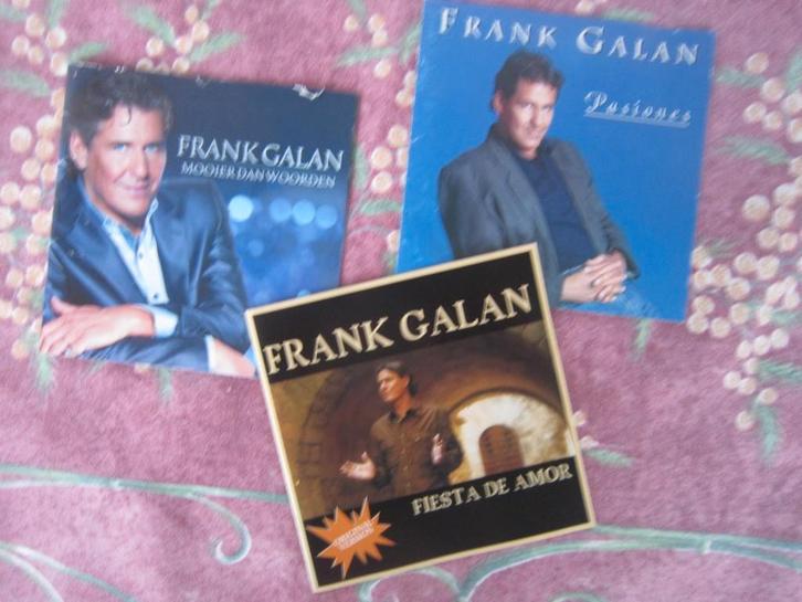 3x cd FRANK GALAN, CD & DVD, CD | Néerlandophone, Enlèvement