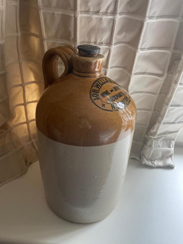 Jarre à alcool anglaise en grès, Antiek en Kunst, Antiek | Keramiek en Aardewerk, Ophalen