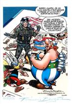 Ex-Libris Buck Danny avec Astérix & Obelix  Bergèse & Uderzo, Neuf, Une BD, Enlèvement, Francis Bergèse & Marcel Uderzo