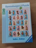 Puzzel 1500 st - Ravensburger - baby's van deze wereld, Ophalen of Verzenden, 500 t/m 1500 stukjes, Zo goed als nieuw, Legpuzzel