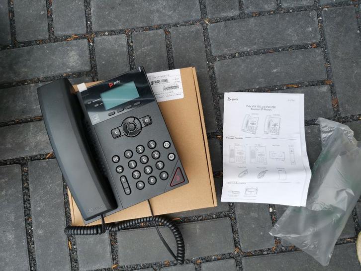 Poly VVX 150 Business IP Phone POE Telefoon, Telecommunicatie, Datacommunicatie en VoIP, Zo goed als nieuw, Telefoon, Ophalen of Verzenden