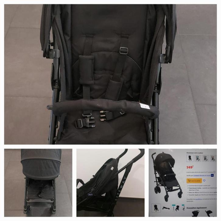 Chicco Liteway kinderwagen, Kinderen en Baby's, Buggy's, Zo goed als nieuw, Ophalen