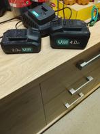 Oplader en batterijen Vonroc, Ophalen, Gebruikt