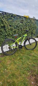 Jongensfiets Rockrider MTB 24" fluogeel, Ophalen, Versnellingen, Rockrider (Decathlon), Gebruikt