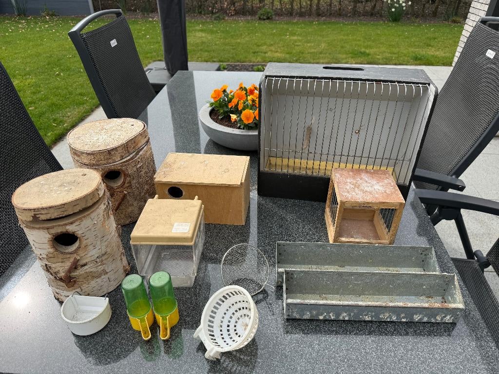 Accessoires divers pour oiseaux, Animaux & Accessoires, Enlèvement, Utilisé, Accessoires pour cage