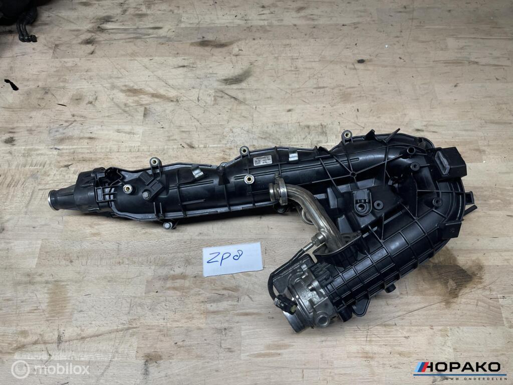 Inlaatspruitstuk met gasklep F10 F11 535D - 851136301, Autos : Pièces & Accessoires, Moteurs & Accessoires, Utilisé, Enlèvement ou Envoi