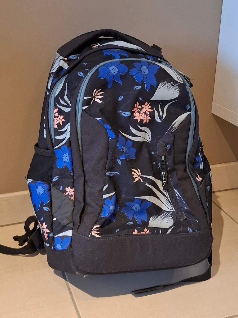 Satch school rugzak, Rugtas, Zwart, 40 tot 50 cm, Zo goed als nieuw