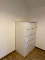Commode IKEA MALM 6 tiroirs 80x123cm, Maison & Meubles, Armoires | Commodes, Enlèvement, Comme neuf