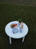 50 witte kunststof tuintafels, Tuin en Terras, Ophalen, Kunststof