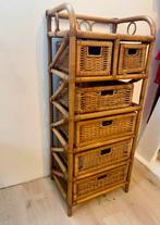 Vintage rotan rek, Ophalen, Gebruikt