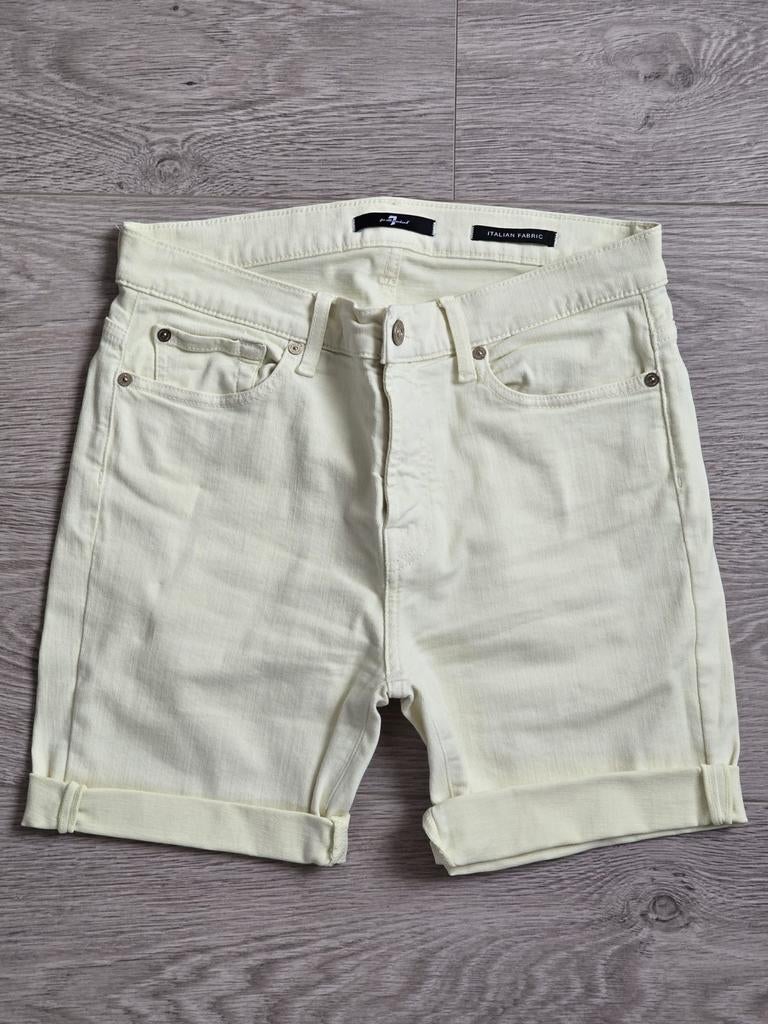 Seven for all Mankind short, Ophalen, Geel