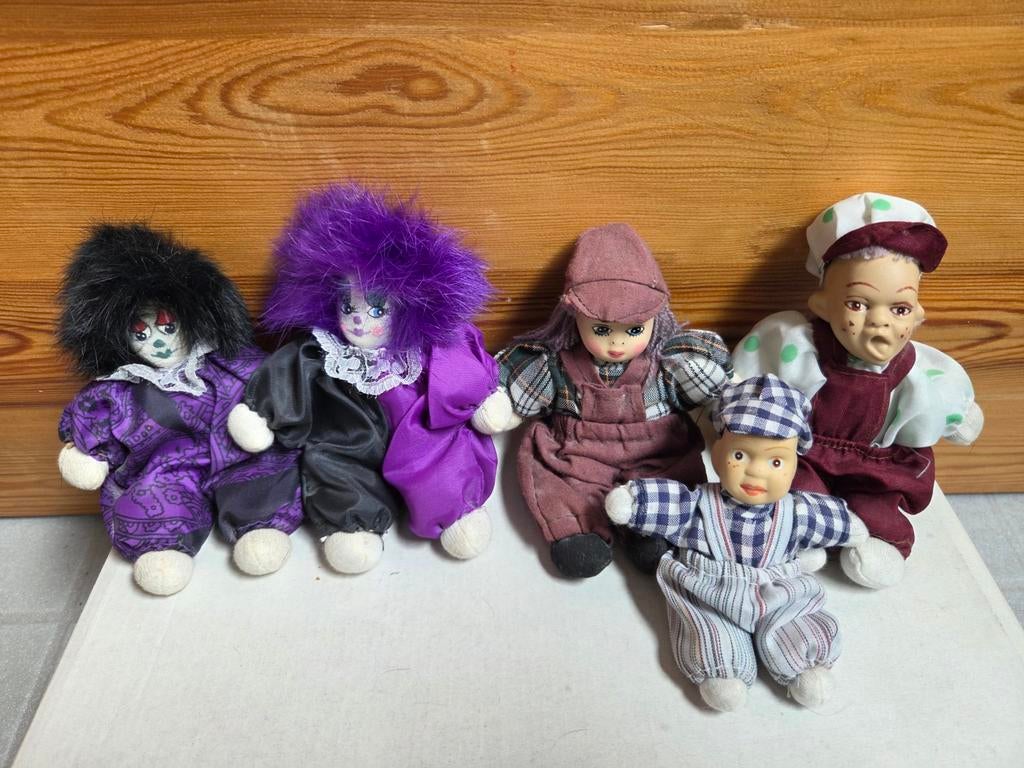 9 prachtige miniatuur sierpopjes, Ophalen