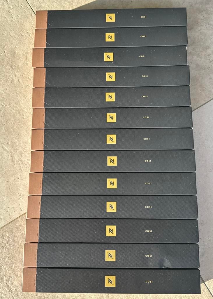 13 étuis de capsules Nespresso scellées, Electroménager, Accessoires de machine à café, Neuf, Autres types, Nespresso, Nespresso