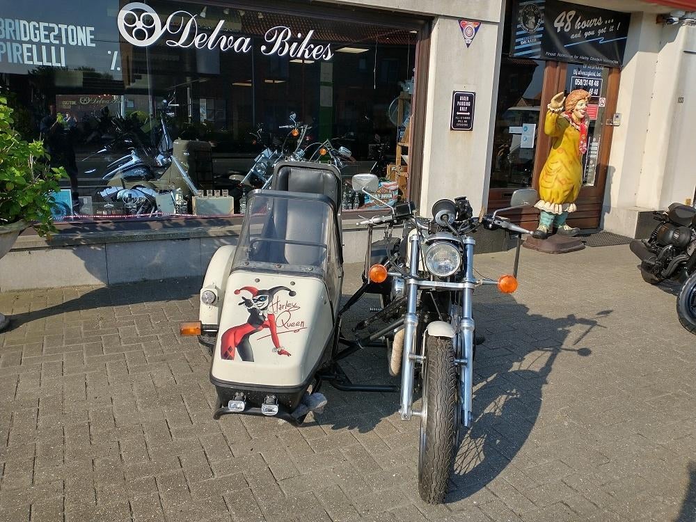 Harley XLH883 sidecar -1993- 14908 km, 2 cilinders, Chopper, 883 cc, Meer dan 35 kW