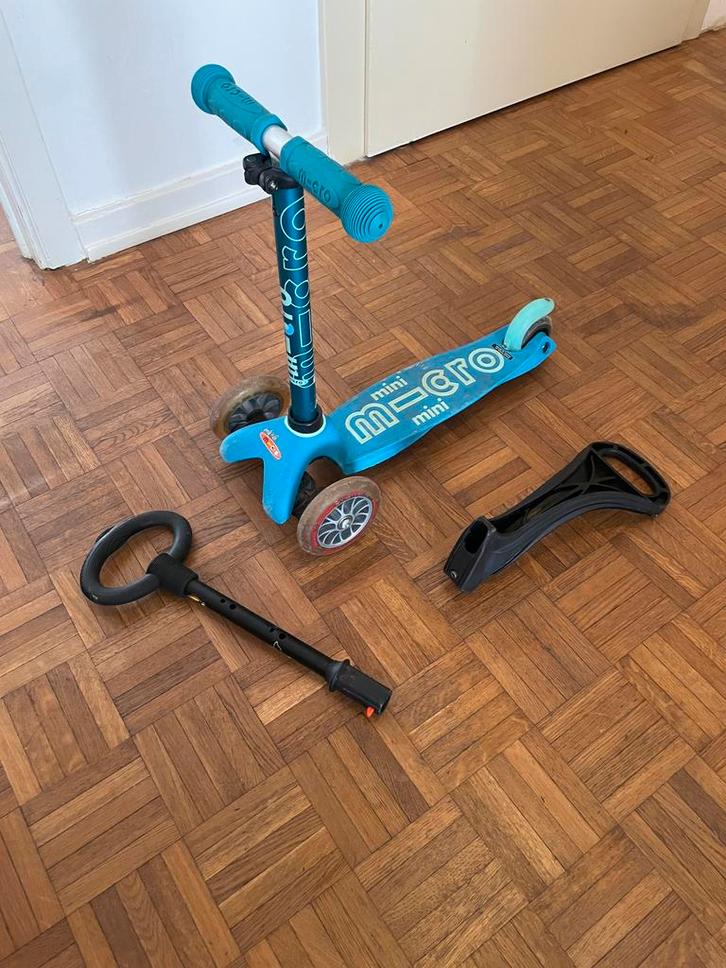 Mini Micro 3-in-1 Scooter – Ride-On to Scooter (12m-5y), Fietsen en Brommers, Steps, Gebruikt, Gewone step, Ophalen