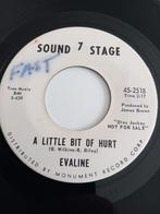 EVALINE . A LITTLE BIT OF HURT. OLDIES POP-CORN 60s USA 45T, CD & DVD, Pop