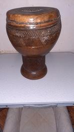 Afrikaanse tamtam, Antiek en Kunst, Kunst | Beelden en Houtsnijwerken, Ophalen of Verzenden