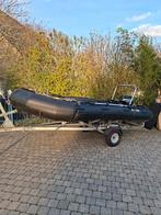 Bateau pneumatique, Utilisé, Essence, Aluminium, Autres marques