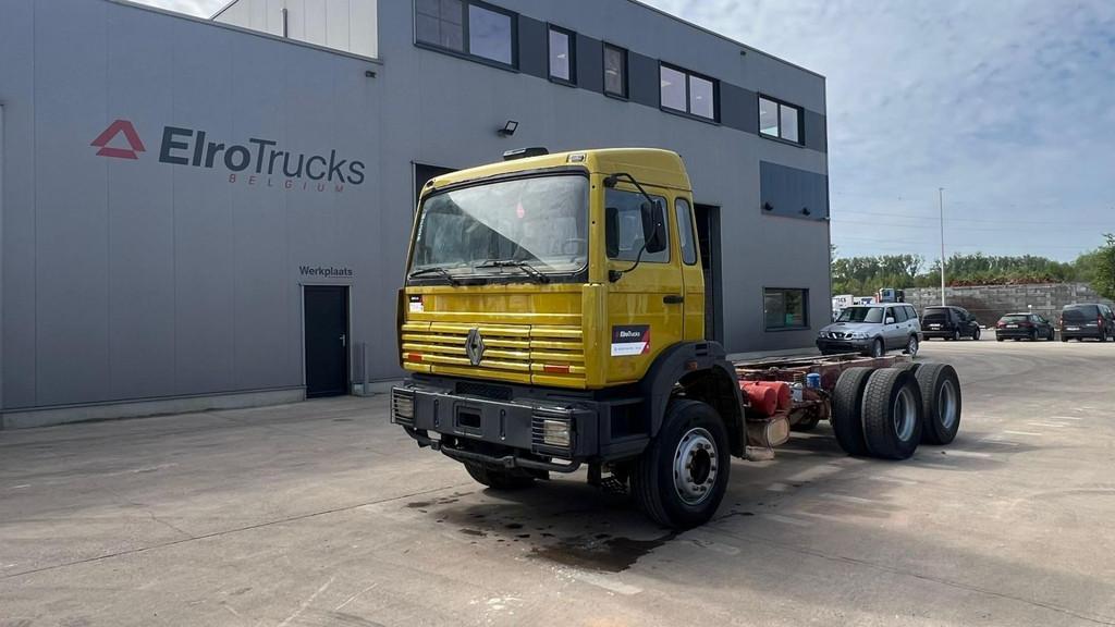 Renault G 340 MAXTER (LAMES / GRAND PONT / BIG AXLE / STEEL, Auto's, Vrachtwagens, Bedrijf, Te koop, ABS, Open dak, Renault, Diesel