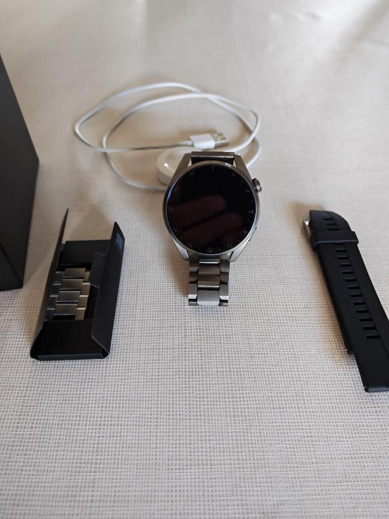 Huawei watch 3 pro titanium, Ophalen, Zo goed als nieuw, Waterdicht, Huawei