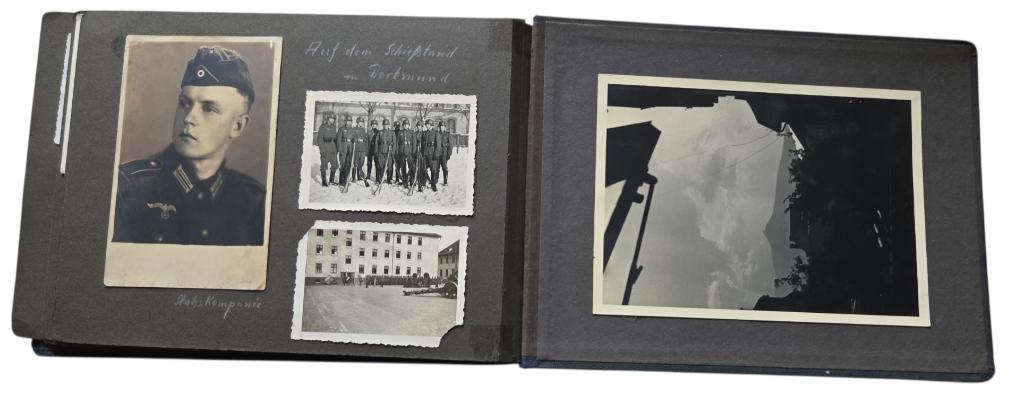 duitse ww2 luftwaffe foto boek in gebruikte staat, Ophalen of Verzenden