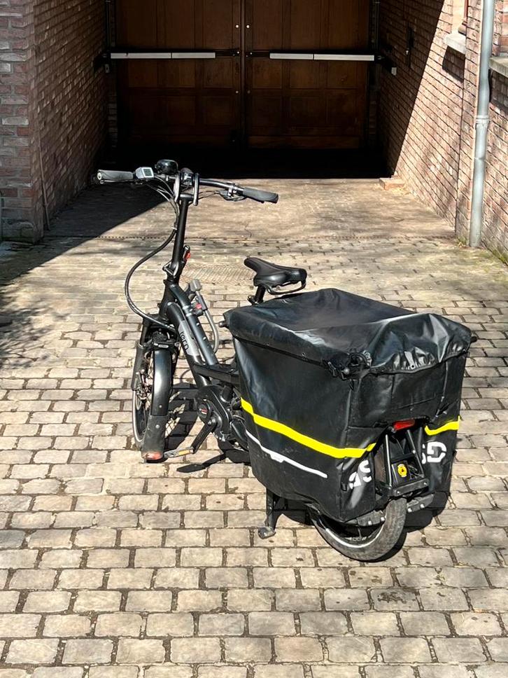 Velo Tern GSD noir full équipé, Vélos & Vélomoteurs, Vélos | Vélos avec bac, Utilisé, Enlèvement