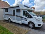 mobilehome MC louis avantgarde 2024 met 7500 km, Luifel, Ford, Treinzit, Particulier