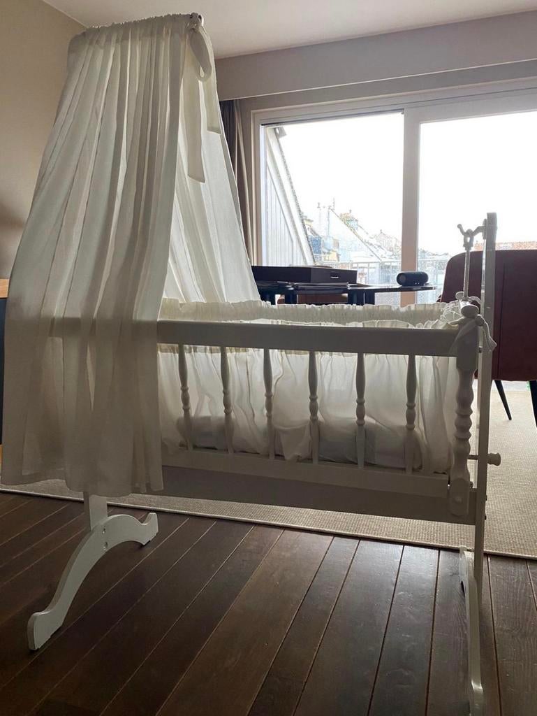 Wieg authentiek - wit, Enlèvement, Utilisé, Berceau