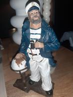 Prachtig zeemansbeeldje van scheepskapitein, Verzamelen, Beelden en Beeldjes, Ophalen of Verzenden