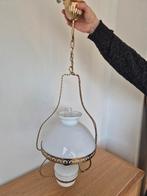 Glazen hanglamp, Ophalen, Zo goed als nieuw, Glas, 50 tot 75 cm