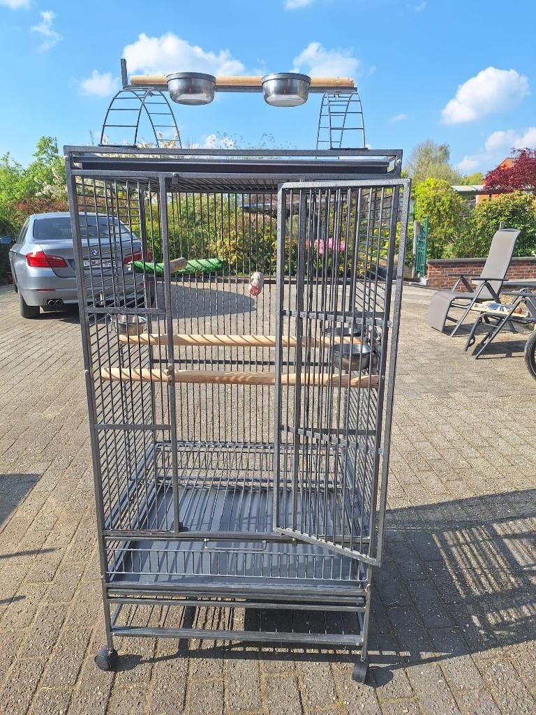 Vogelkooi te koop - in zeer goede staat, Ophalen, Gebruikt, Metaal, Vogelkooi
