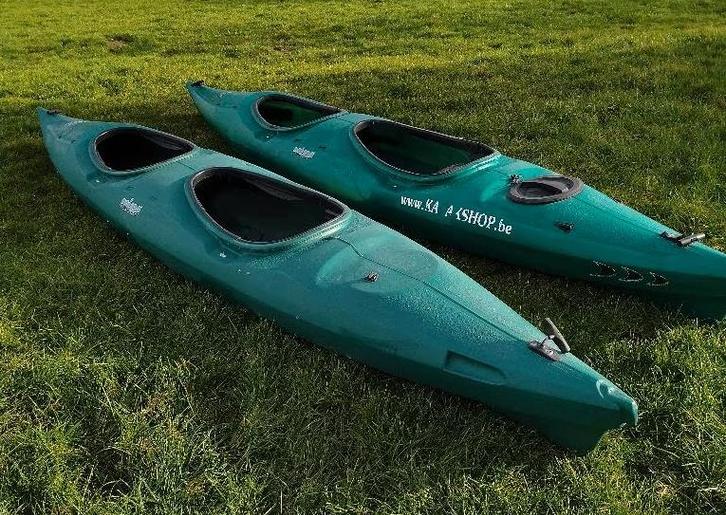 Kajak te huur, Watersport en Boten, Kajaks, Zo goed als nieuw, 2-persoons, Ophalen